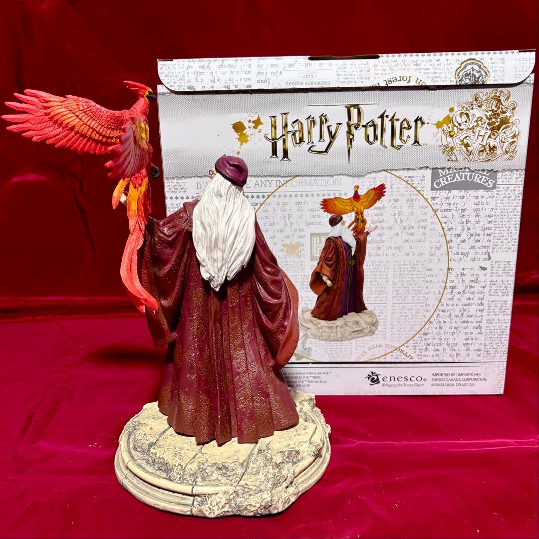 ダンブルドア　ハリーポッター　enesco エネスコ　置物　不死鳥　フィギュア