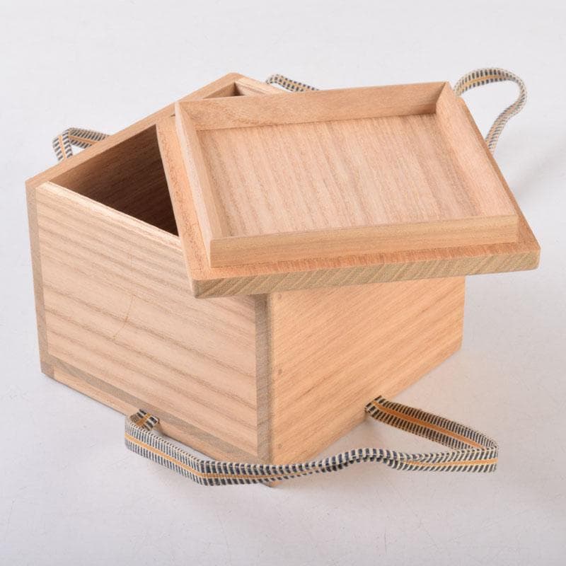 茶道具　加賀蒔絵師　田中宗凌作　早梅に鴛鴦蒔絵　割蓋茶器　共箱　V　8523