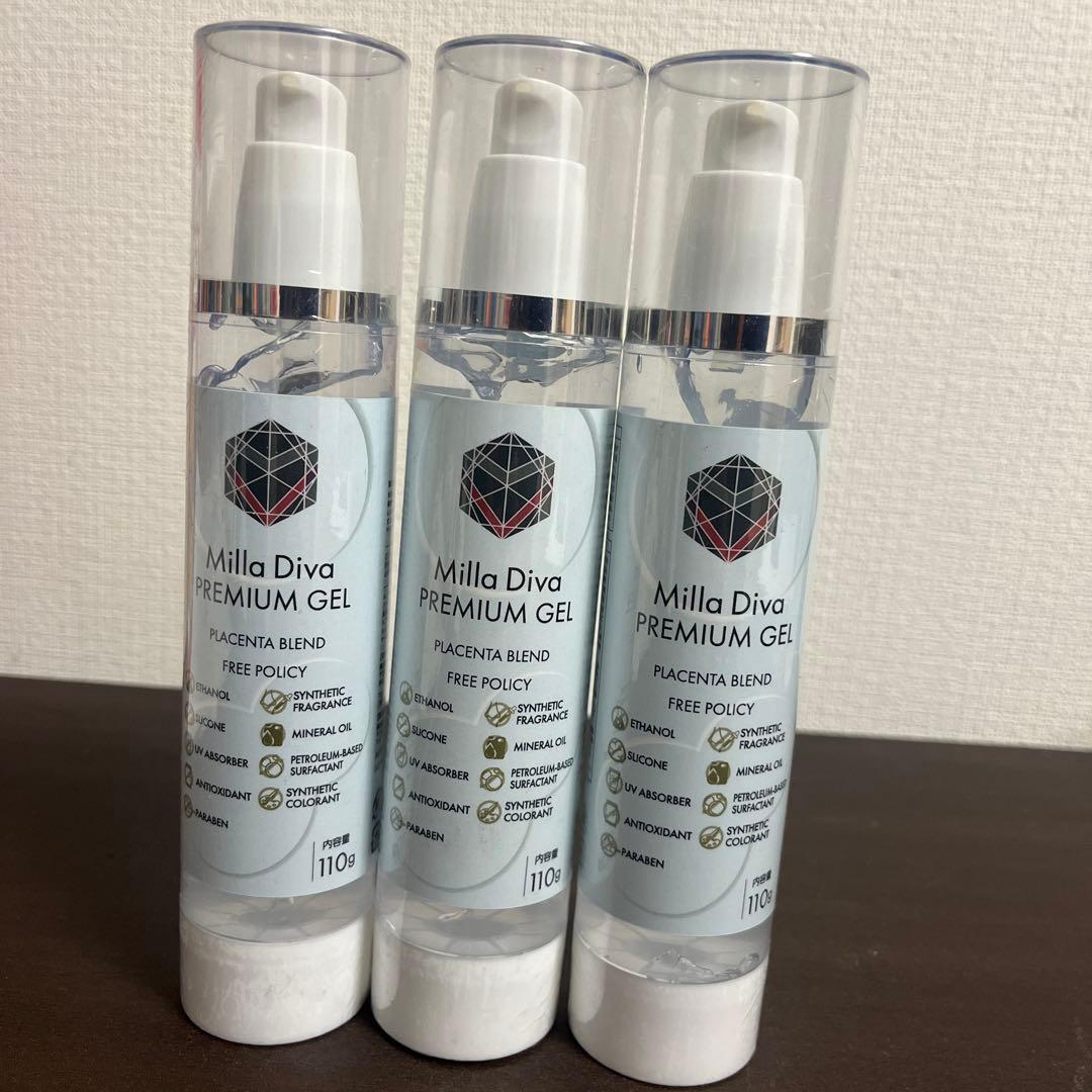 Milla Diva ミラディーヴァ プレミアムジェル3本付