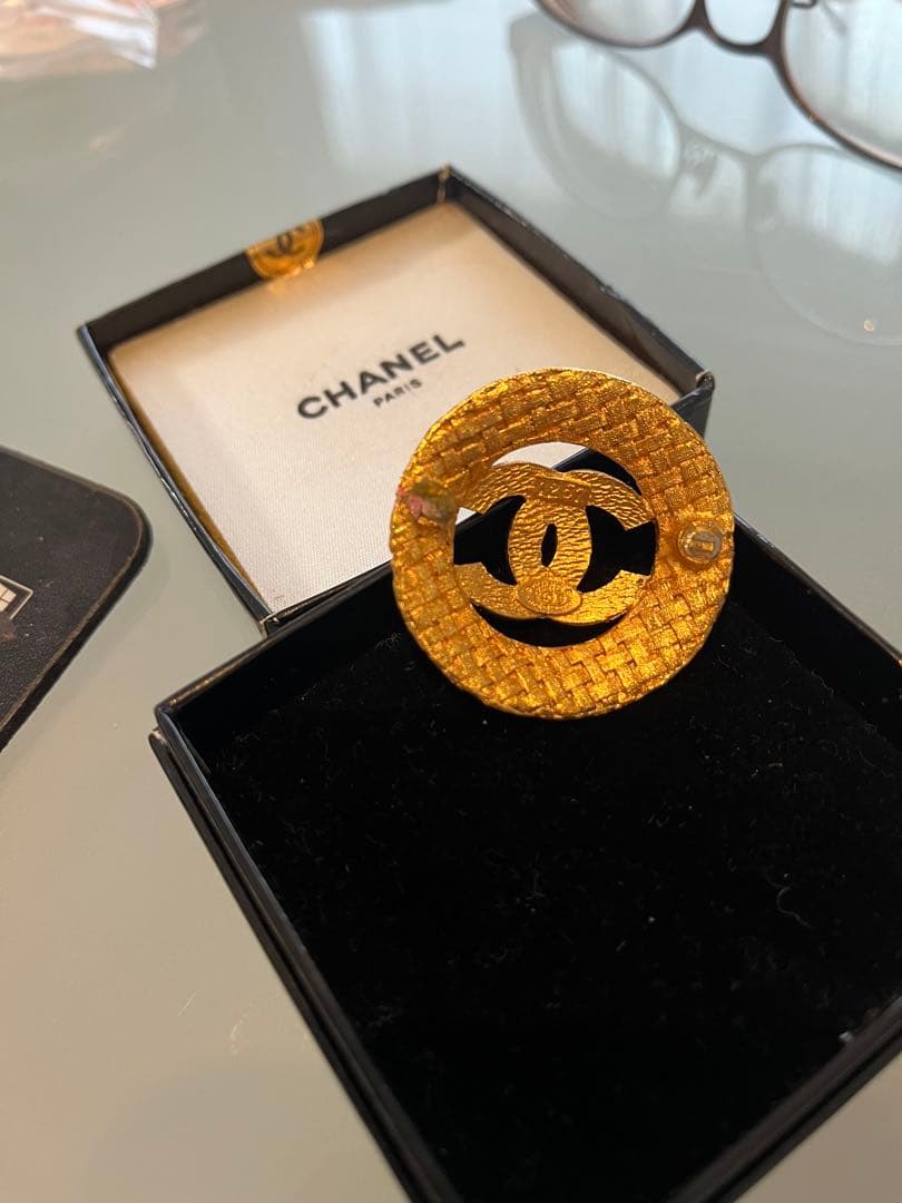 難あり　シャネル　ビンテージプローチ