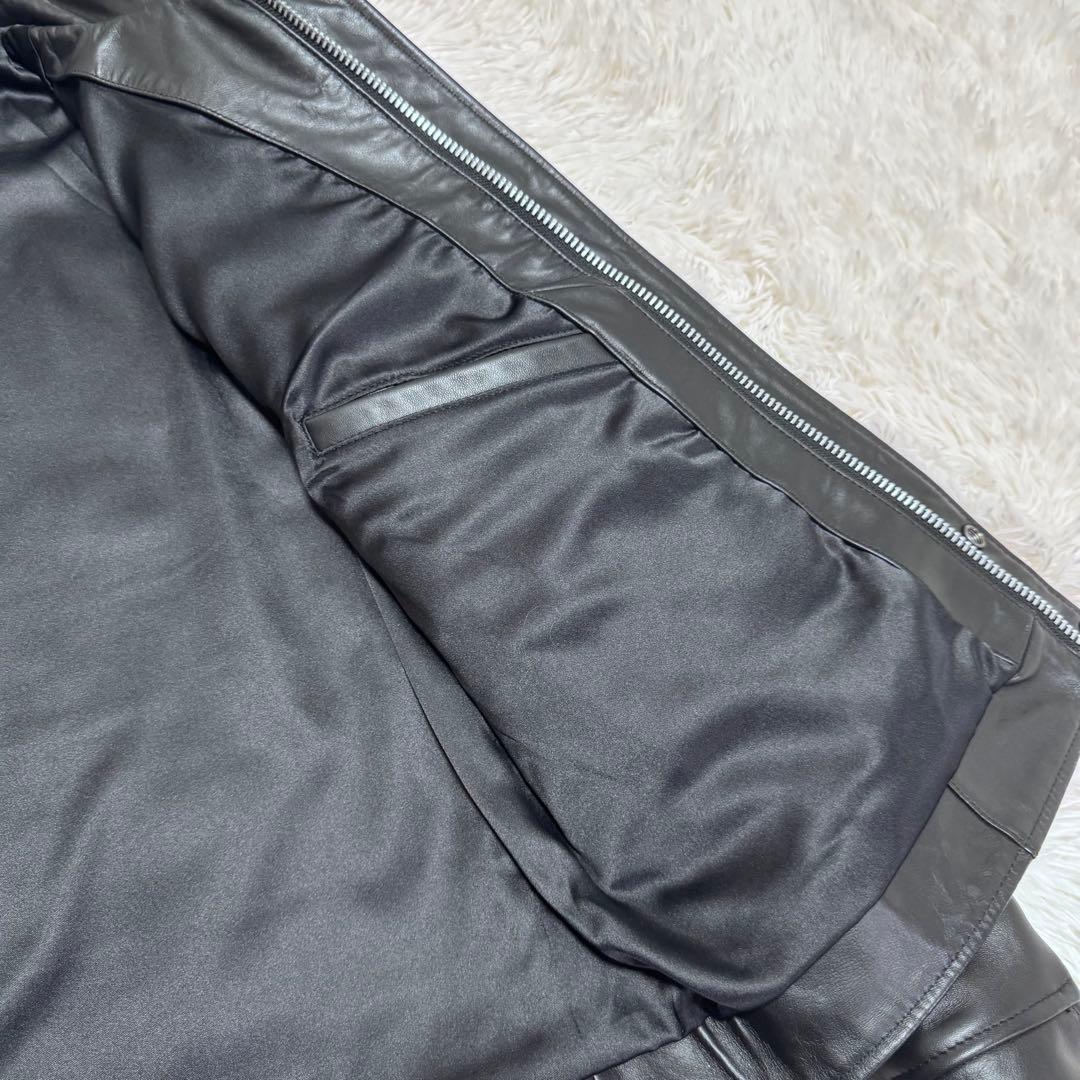 AVIREX アヴィレックス レザー ジャケット トムキャット 革ジャン 黒 L