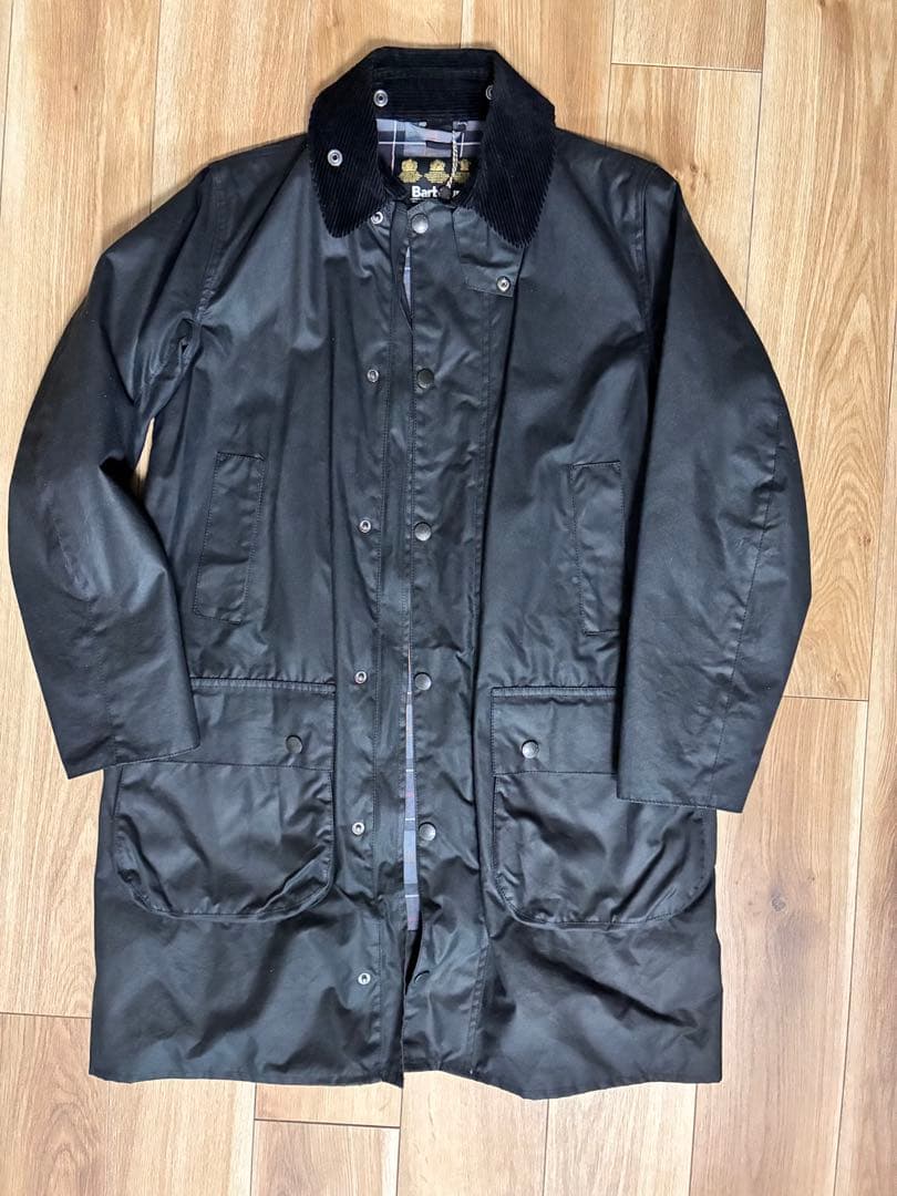 【英国製3ワラント】Barbour BODER Lサイズ ブラック