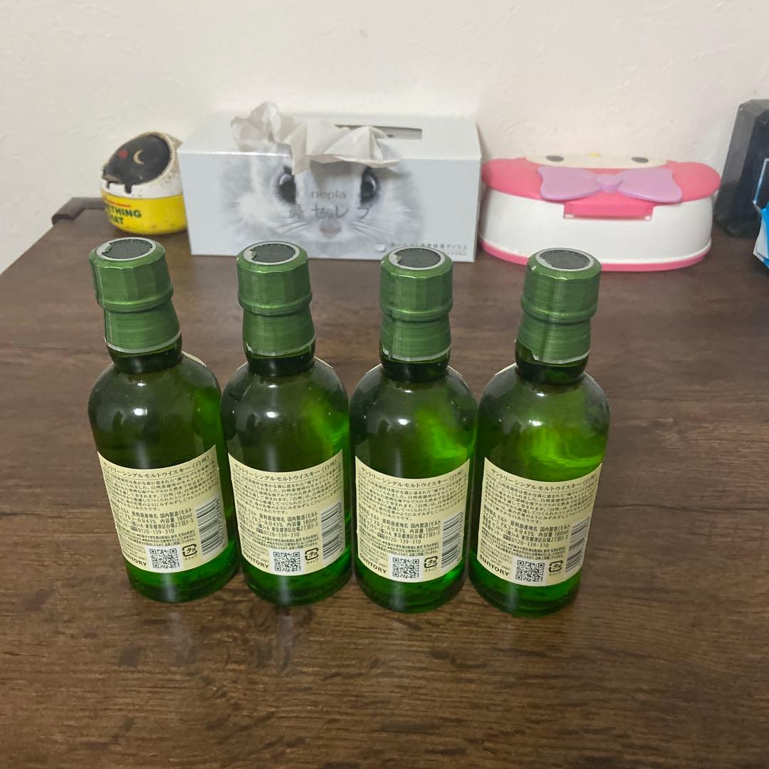白州ウイスキー 1973 180ml 4本セット