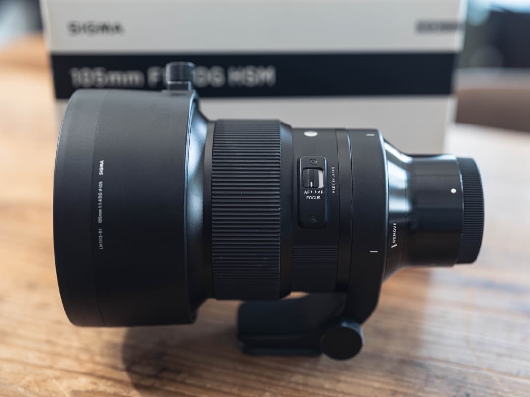 限界値下げ　SIGMA 105mm F1.4 DG HSM Artレンズ