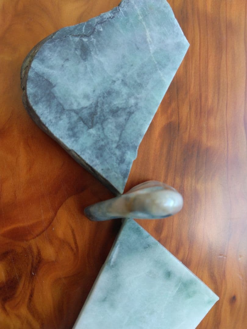 糸魚川翡翠　青