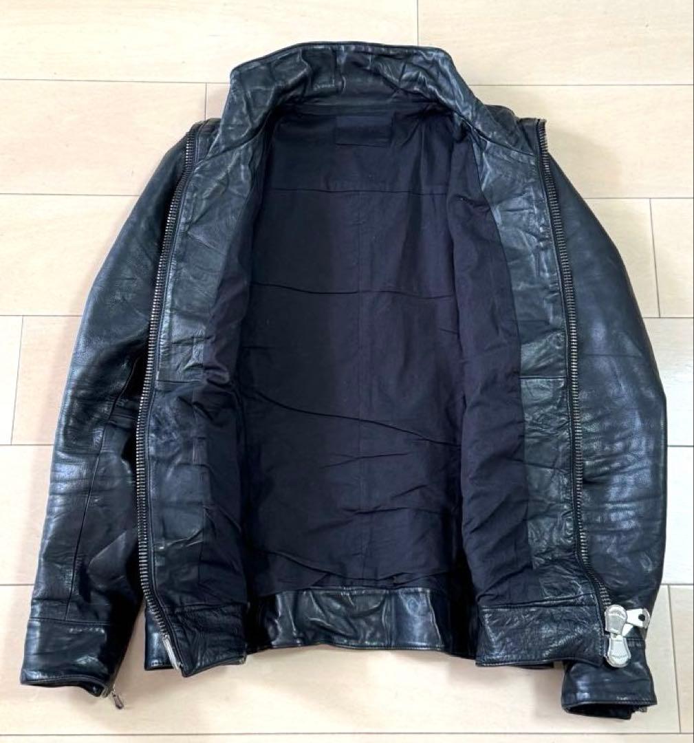 junhashimoto BIG ZIP INNER RIDERS ブラック