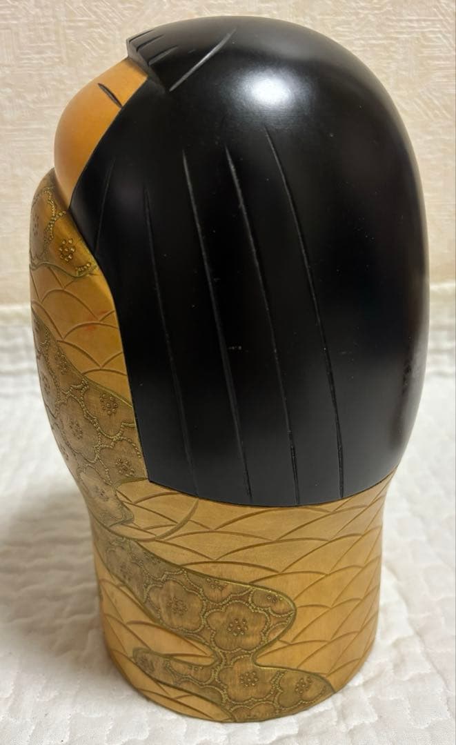 こけし 花かすみ 吉田多加志作 サインあり 内閣総理大臣翔受賞作家作品