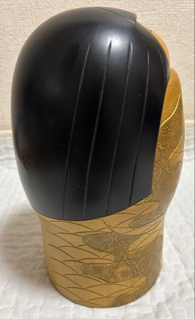 こけし 花かすみ 吉田多加志作 サインあり 内閣総理大臣翔受賞作家作品