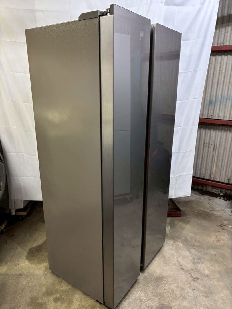 AQUA 冷蔵庫 AQR-SBS45H 2018年製 449L 観音開き