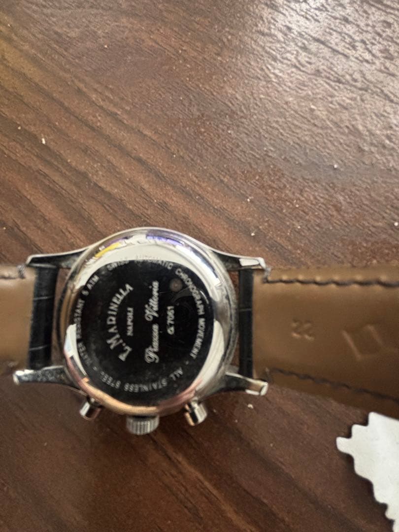 E.MARINELLA7061.3 自動巻クロノValjoux7750廃番 希少