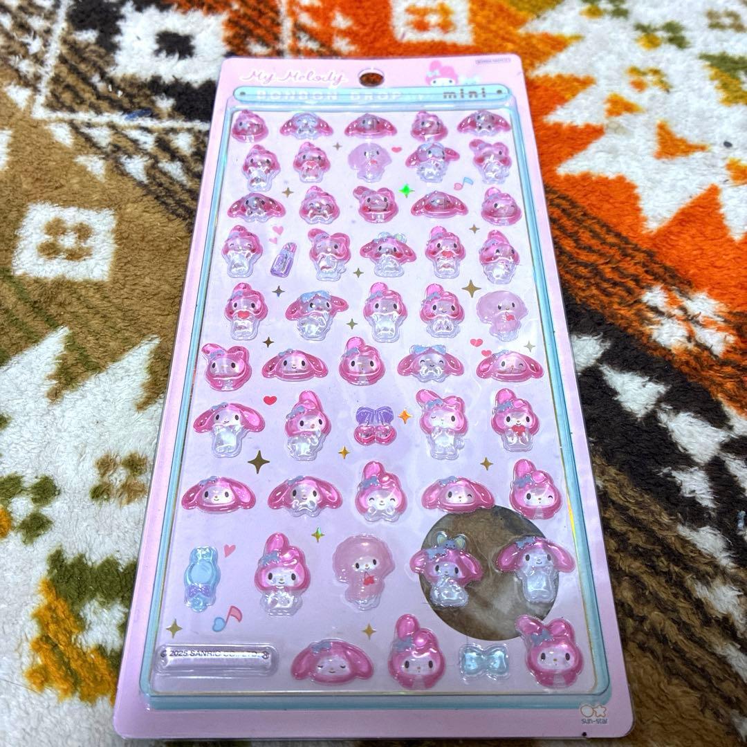 【正規品】ボンボンドロップシール サンリオミニ 8点セット