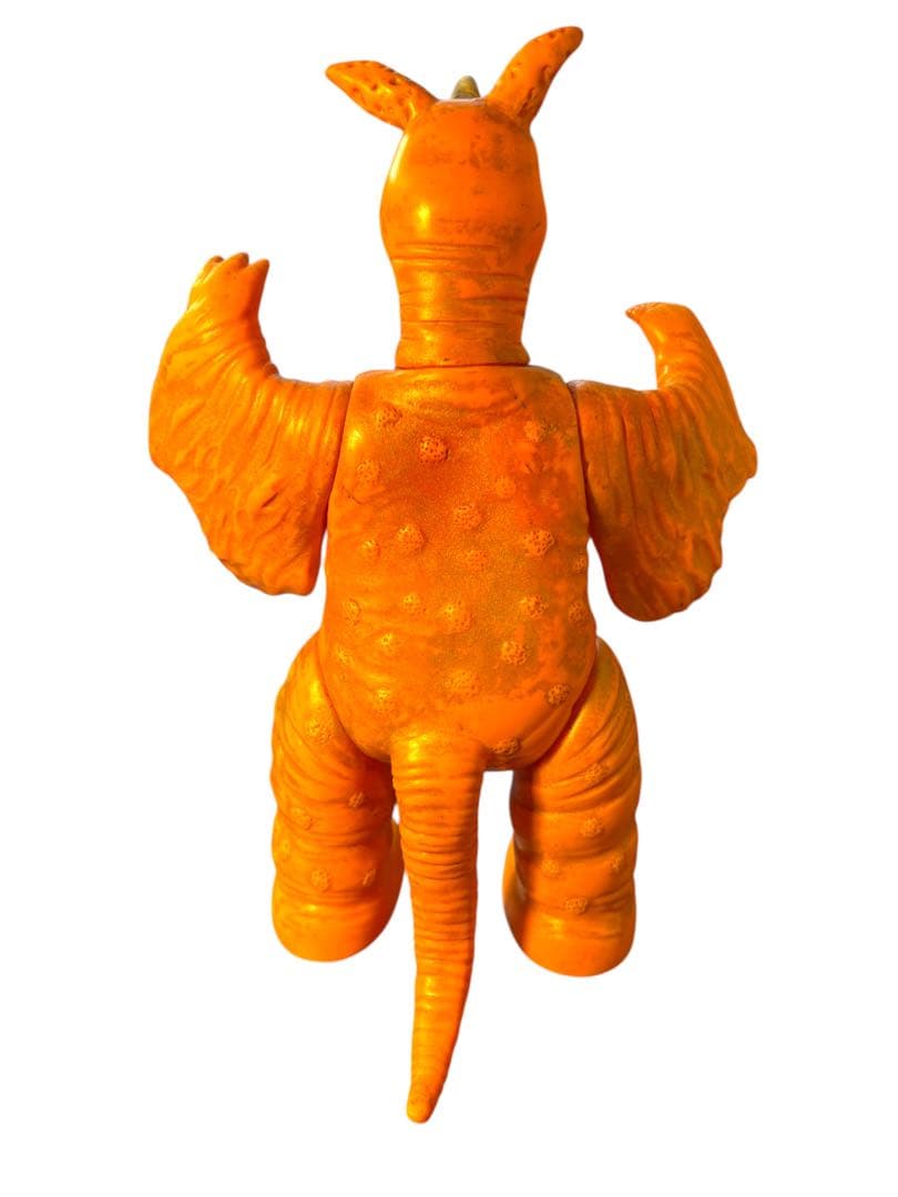 マルサン　チャンドラー　当時物　ソフビ　ブルマァク　怪獣　記名有　ウルトラマン