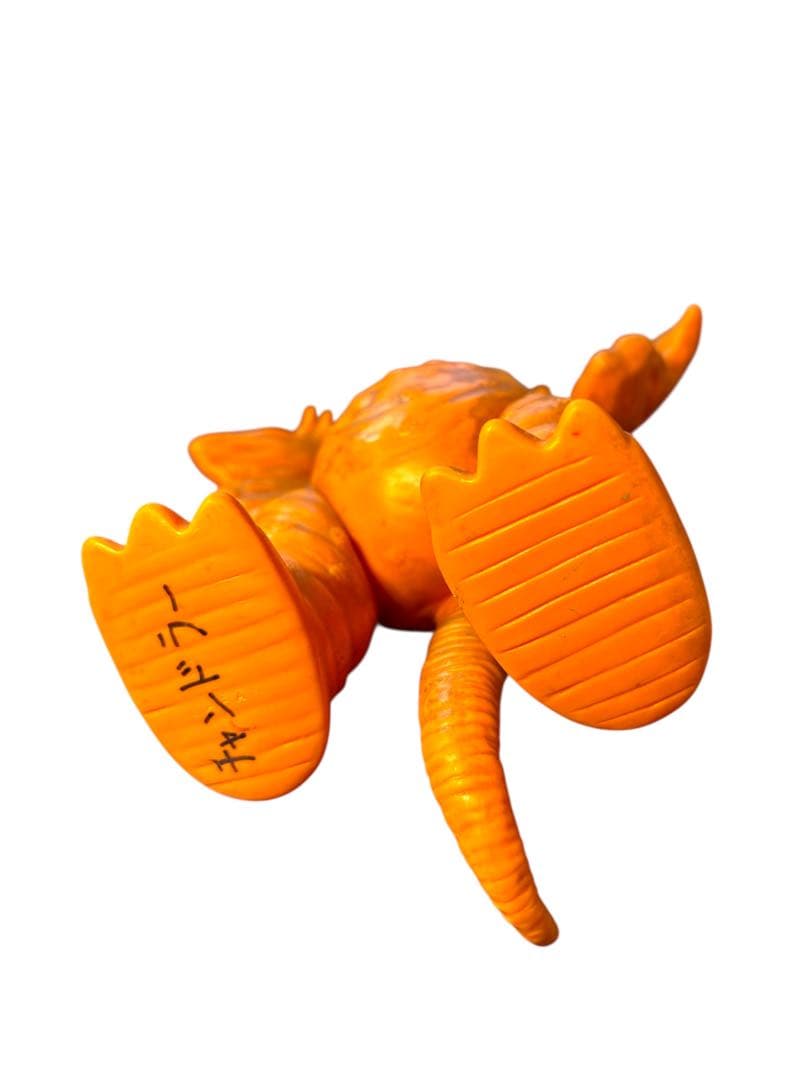 マルサン　チャンドラー　当時物　ソフビ　ブルマァク　怪獣　記名有　ウルトラマン