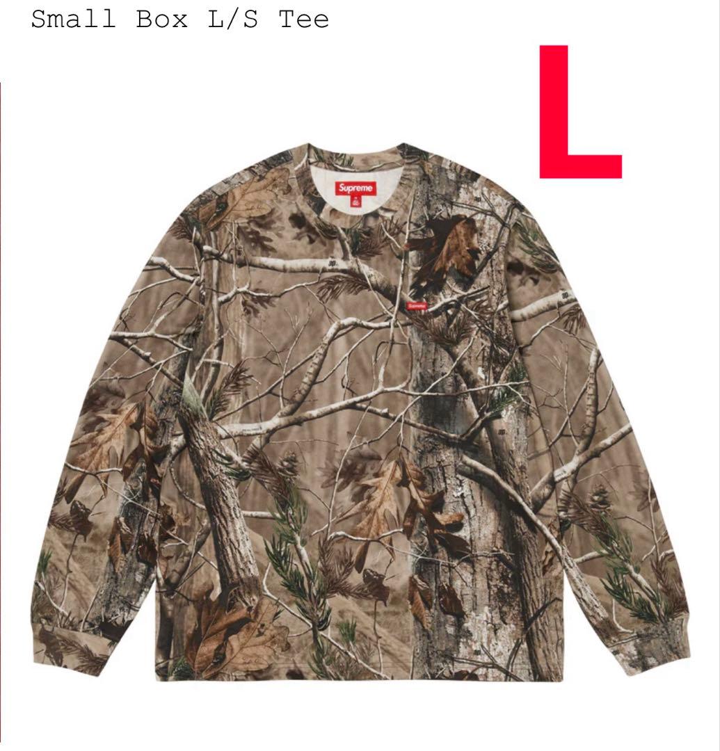 トップス Supreme Small Box L/S Tee Realtree Camo
