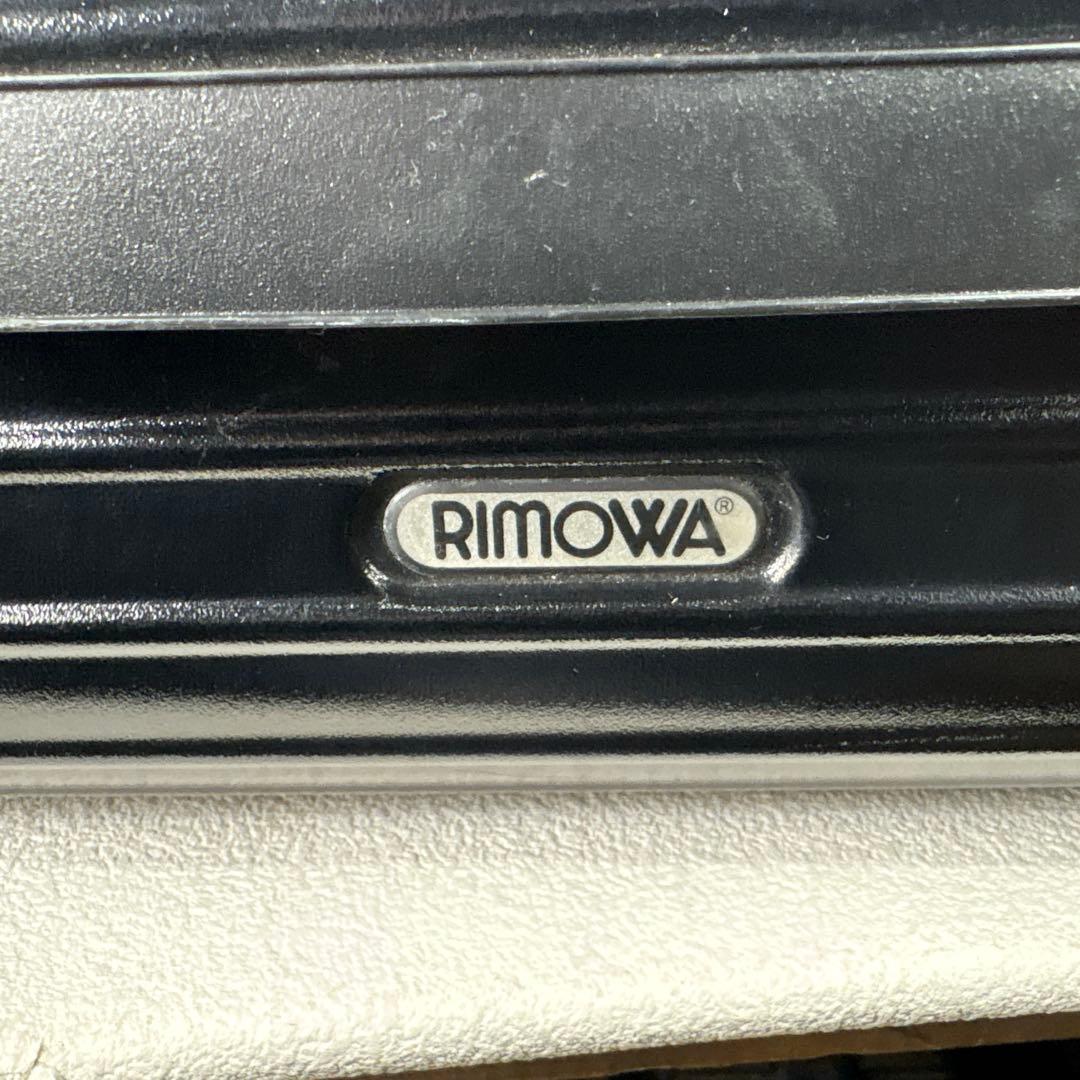 RIMOWA リモワ サルサ 2輪 スーツケース 35L ブラック 黒 旅行用品