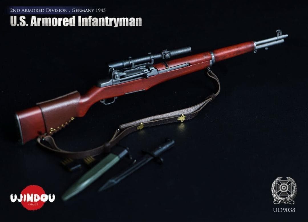 UJINDOU 1/6 WW2 アメリカ陸軍 第2機甲師団歩兵 UD9038