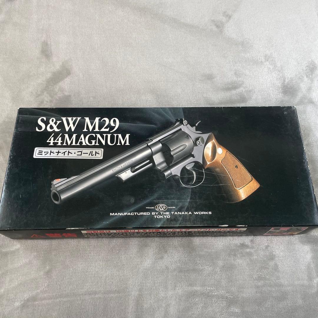 タナカ S&W M29 44MAGNUM ミッドナイト・ゴールド