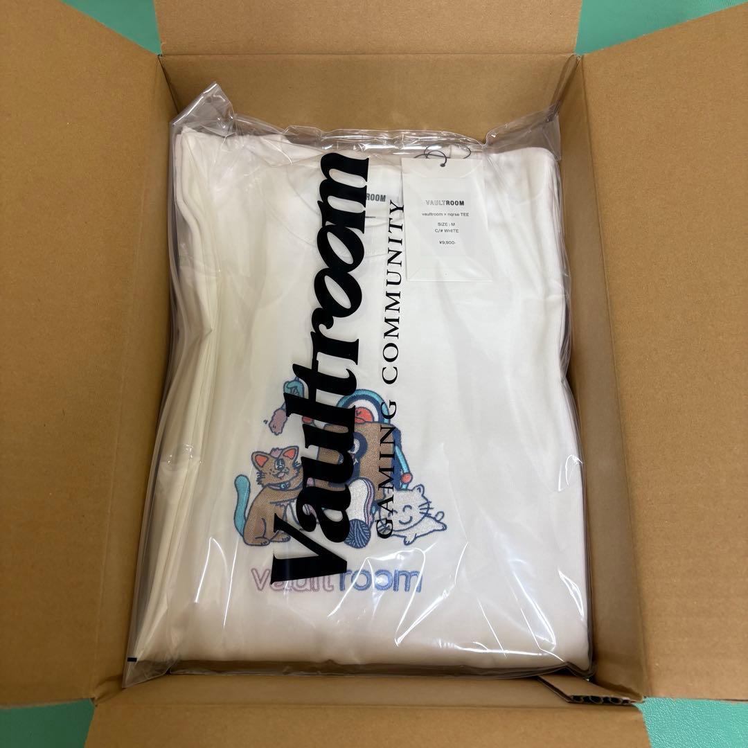 vaultroom × nqrse TEE / WHITE size M