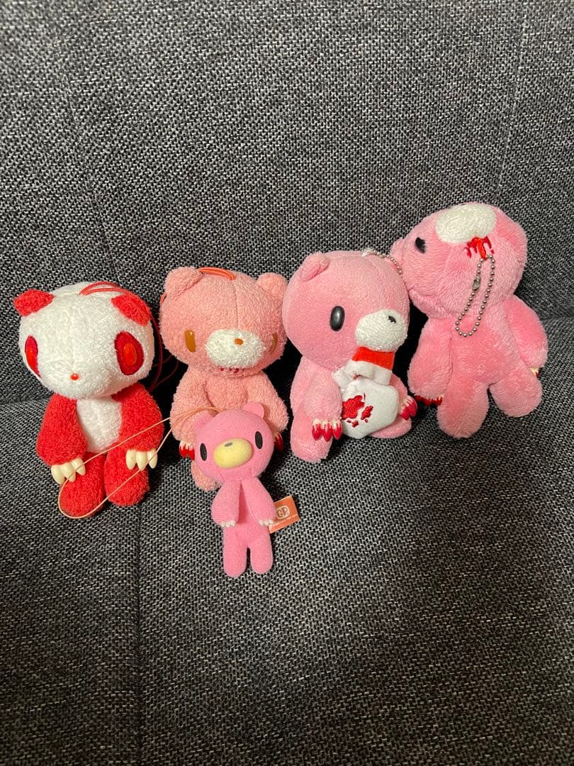 グルーミーキーホルダーマスコット5個セット