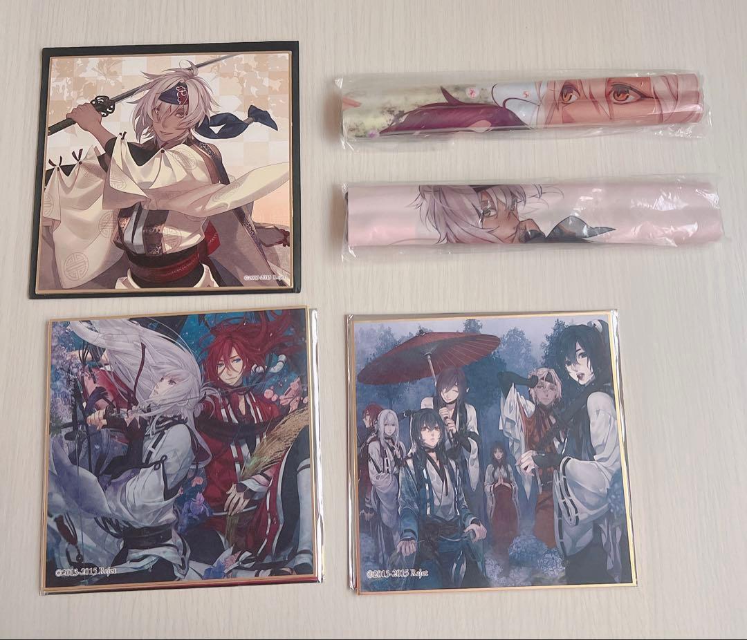 【画像複数枚】 剣が君 グッズセット 螢 アクスタ 缶バ 色紙 rejet