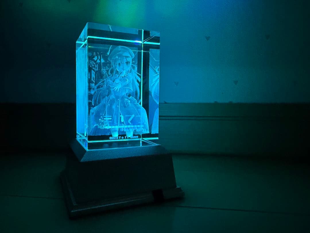 まいてつ クリスタルアート エビテン限定特典 台座付き