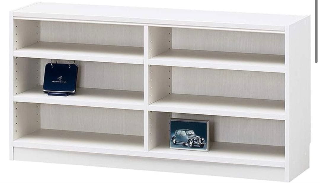 白井産業ラック幅117 高さ60 奥行29cm TNL-60117WH タナリオ