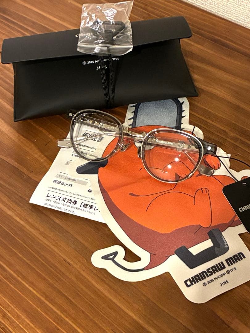 チェンソーマン　パワー　JINS メガネ
