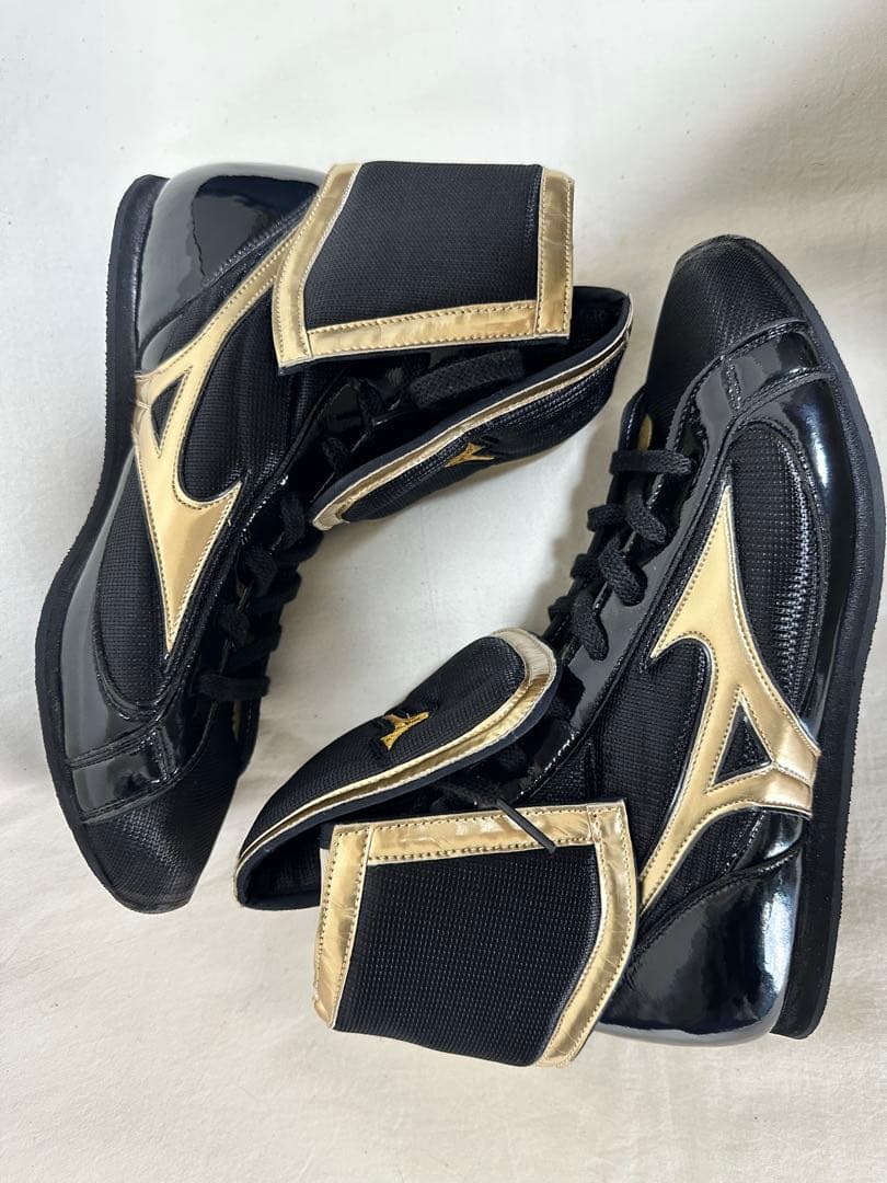 24.5cm！ミズノ スペシャルオーダー 折り返し ボクシングシューズ