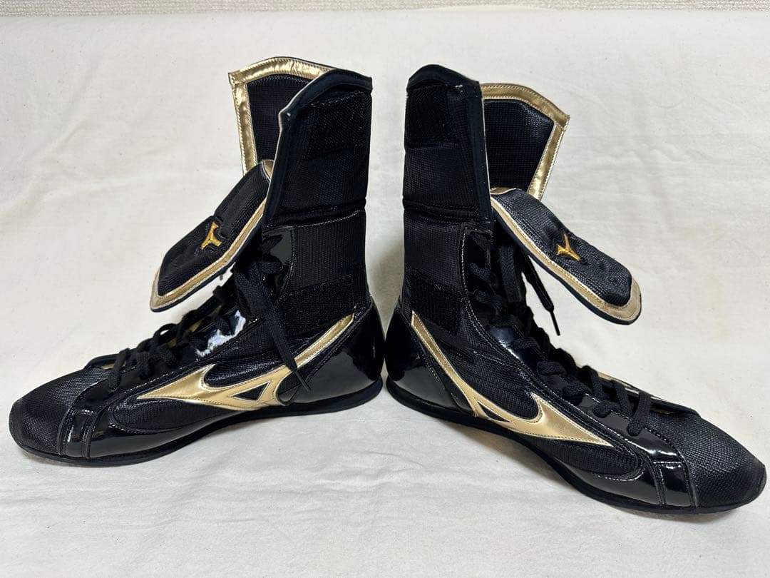 24.5cm！ミズノ スペシャルオーダー 折り返し ボクシングシューズ