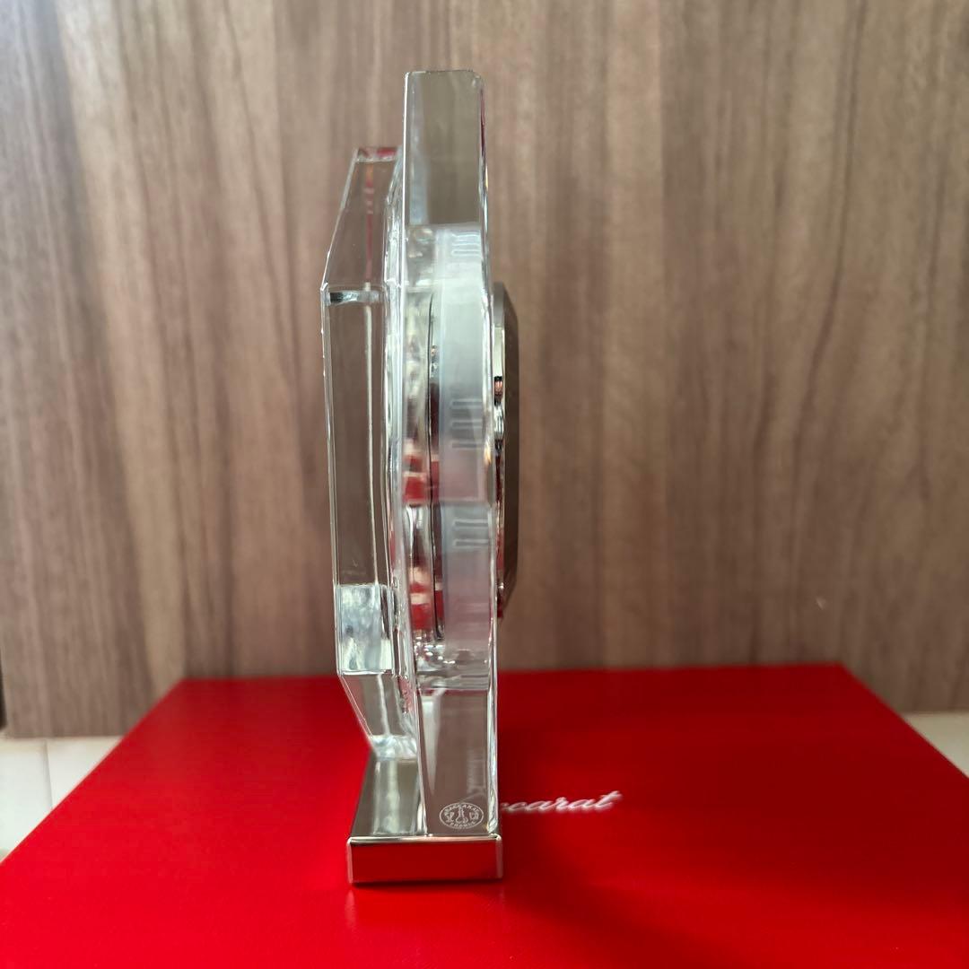 新品・未使用　バカラ Baccarat アビス 置時計 定価154,000円