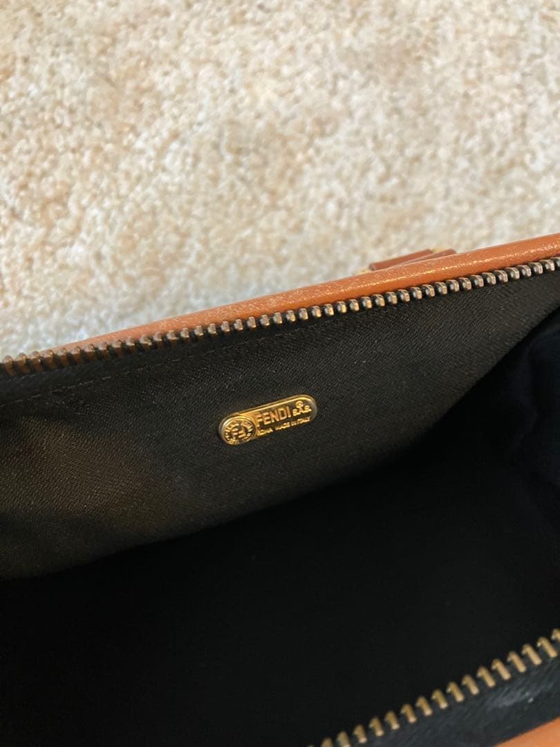 FENDI ペカン柄 ミニボストン