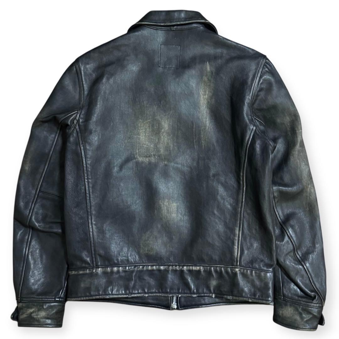 Schott CUSTOM TRUCKER JACKET ビンテージ加工 S