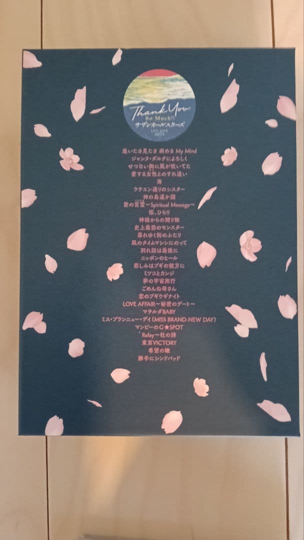 完全生産限定盤サザンオールスターズTHANK YOU SO MUCHライブDVD