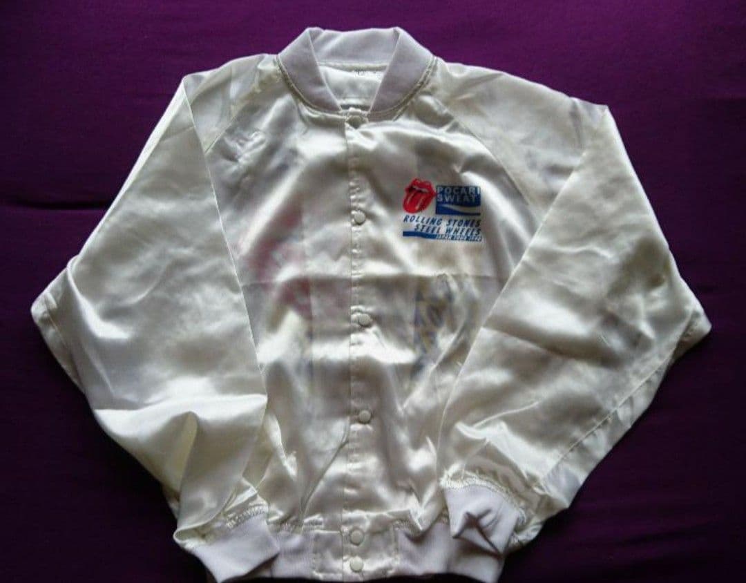 ローリング・ストーンズ JAPANツアー１９９０staffジャンバー ラスト１枚