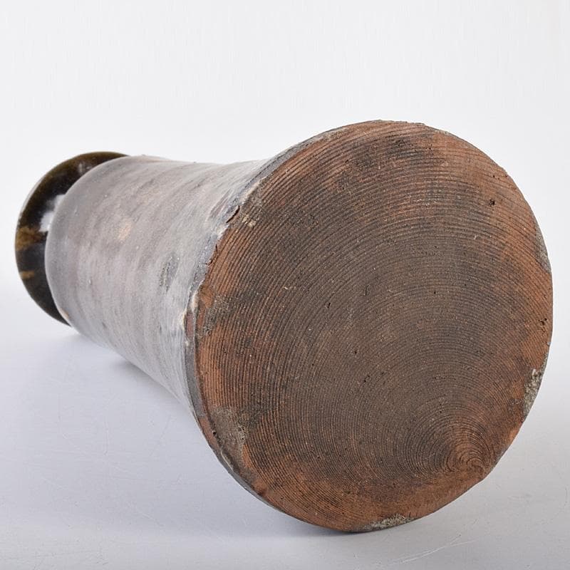 瀬戸焼　古瀬戸　織部　筒瓶　花瓶　時代箱　V　R7607