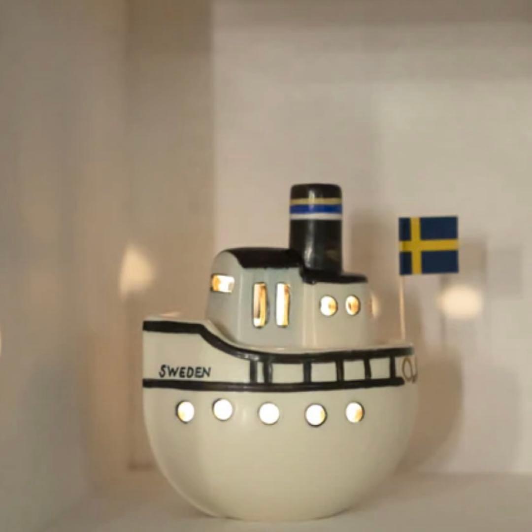 新品 リサラーソン グスタフスベリ ボート