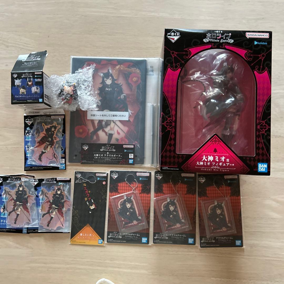 大神ミオ　一番くじホロライブVillain Style フィギュア