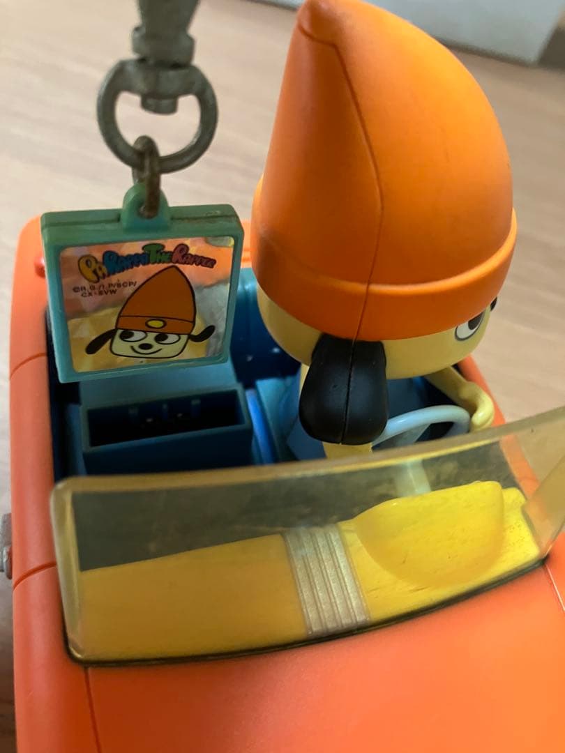 パラッパラッパー☆レッツドライブ☆タカラ フィギュア　動きます