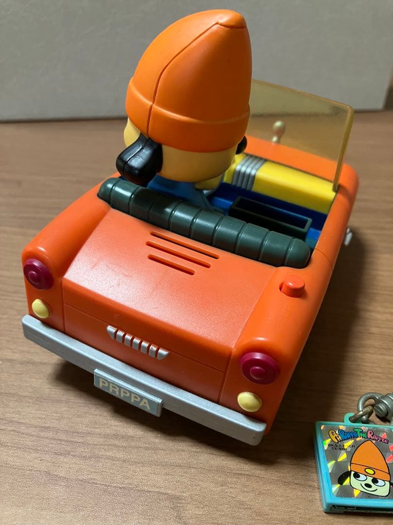 パラッパラッパー☆レッツドライブ☆タカラ フィギュア　動きます