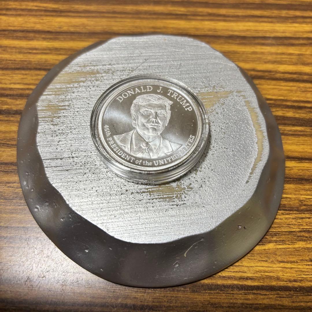アメリカ ドナルド・J・トランプ大統領 1オンス 純銀