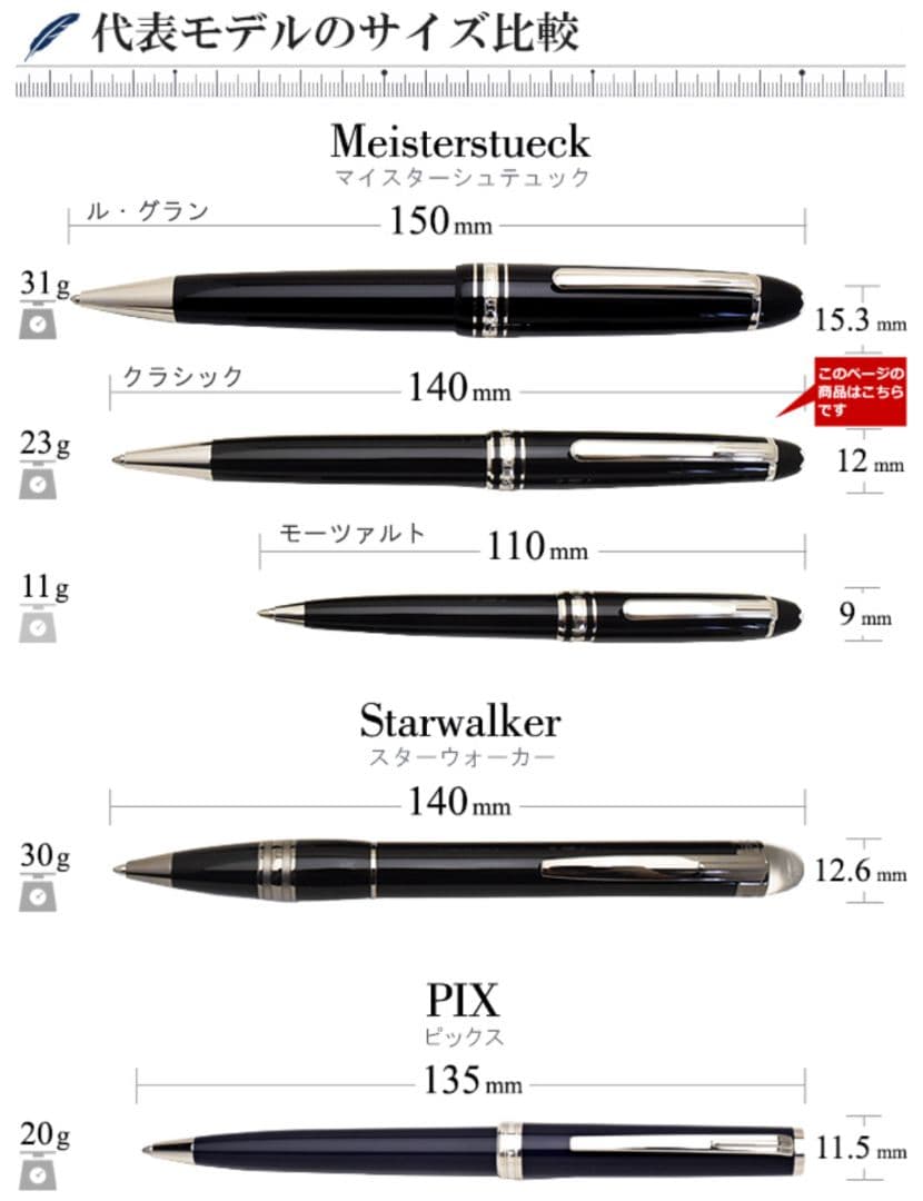 【新品未使用】正規品 モンブラン ボールペン マイスターシュテュック クラシック