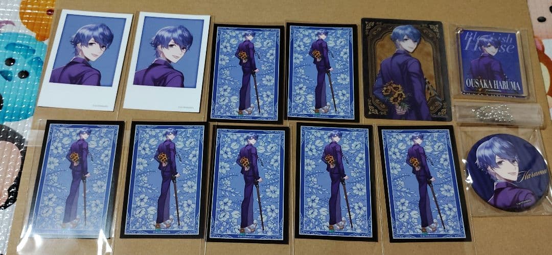 Blackish House　アクリルキーホルダー　缶バッジ　桜坂悠翔