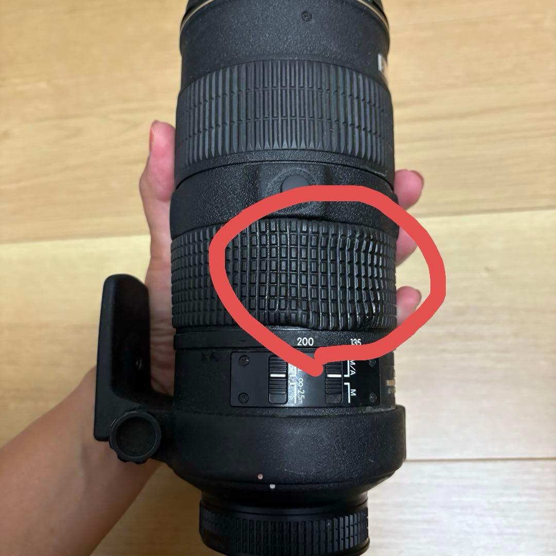 し*ー様 使用不可！Nikon AF-S NIKKOR 80-200mm f/2