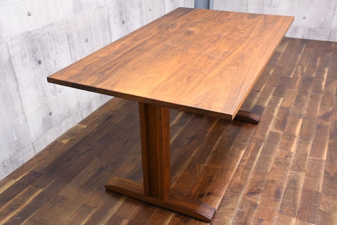 EAK96 アカセ木工 マスターウォール ダイニングテーブル ウォールナット無垢