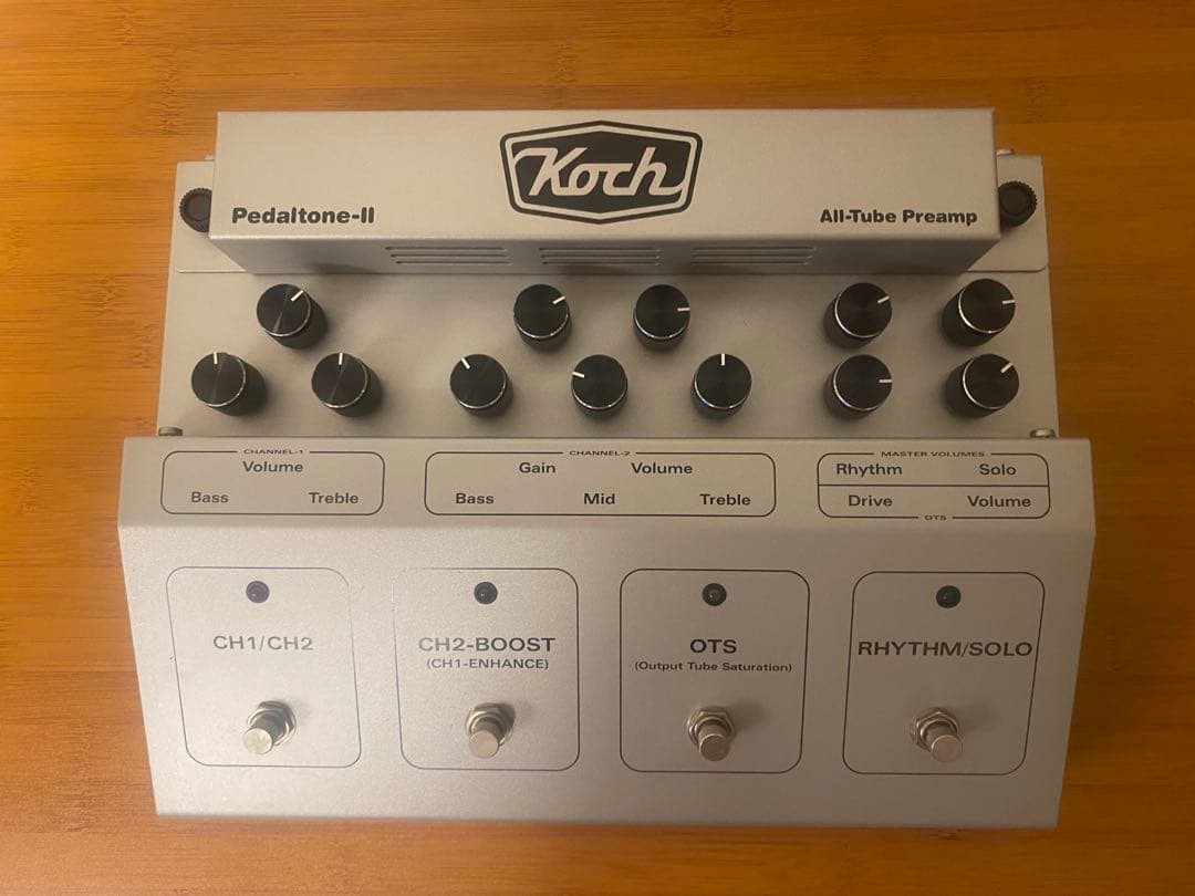 Koch Pedaltone-II オールチューブプリアンプ
