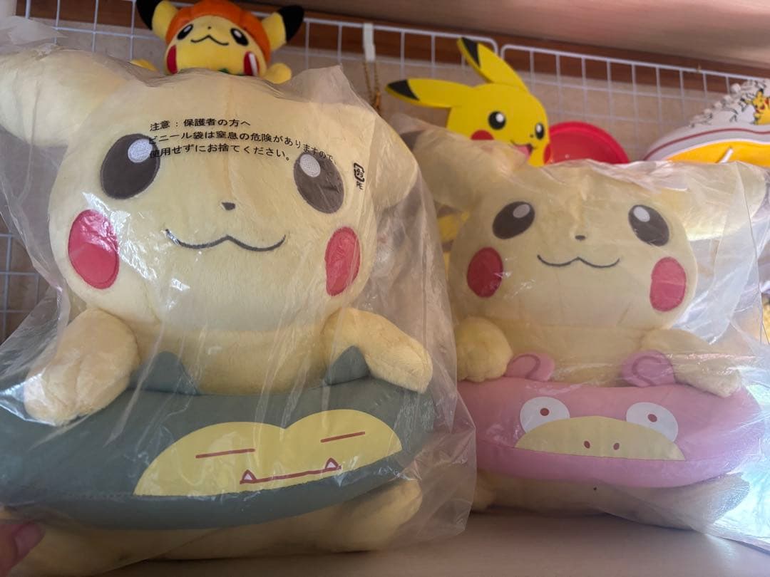 一番くじ　ピカチュウ　C賞 うきわぬいぐるみ　セット　レア