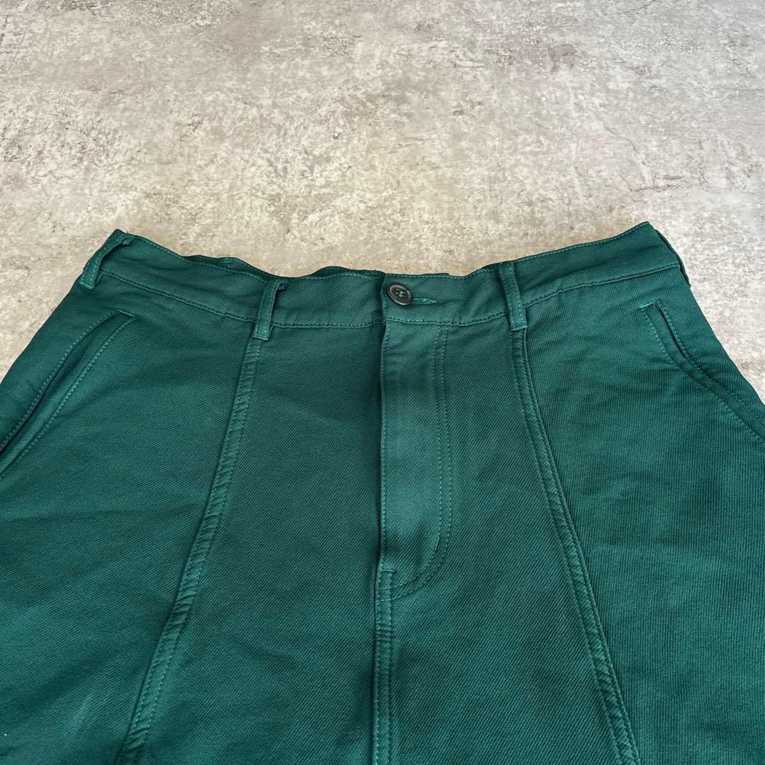 COMMEdesGARCONS HOMME PLUS【XS】サルエルパンツ 緑