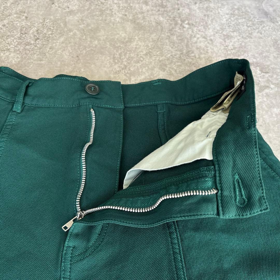 COMMEdesGARCONS HOMME PLUS【XS】サルエルパンツ 緑