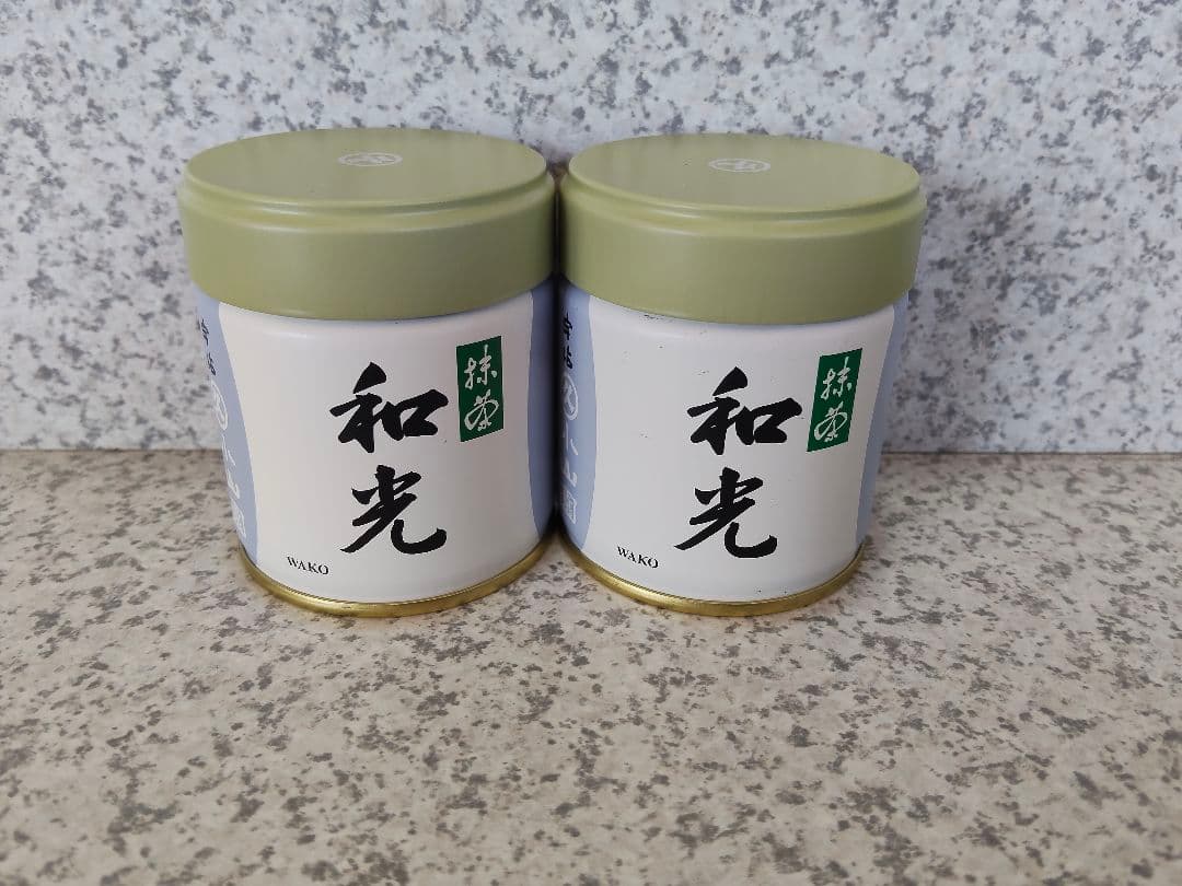 宇治 丸久小山園 抹茶 和光40g缶 2缶セット