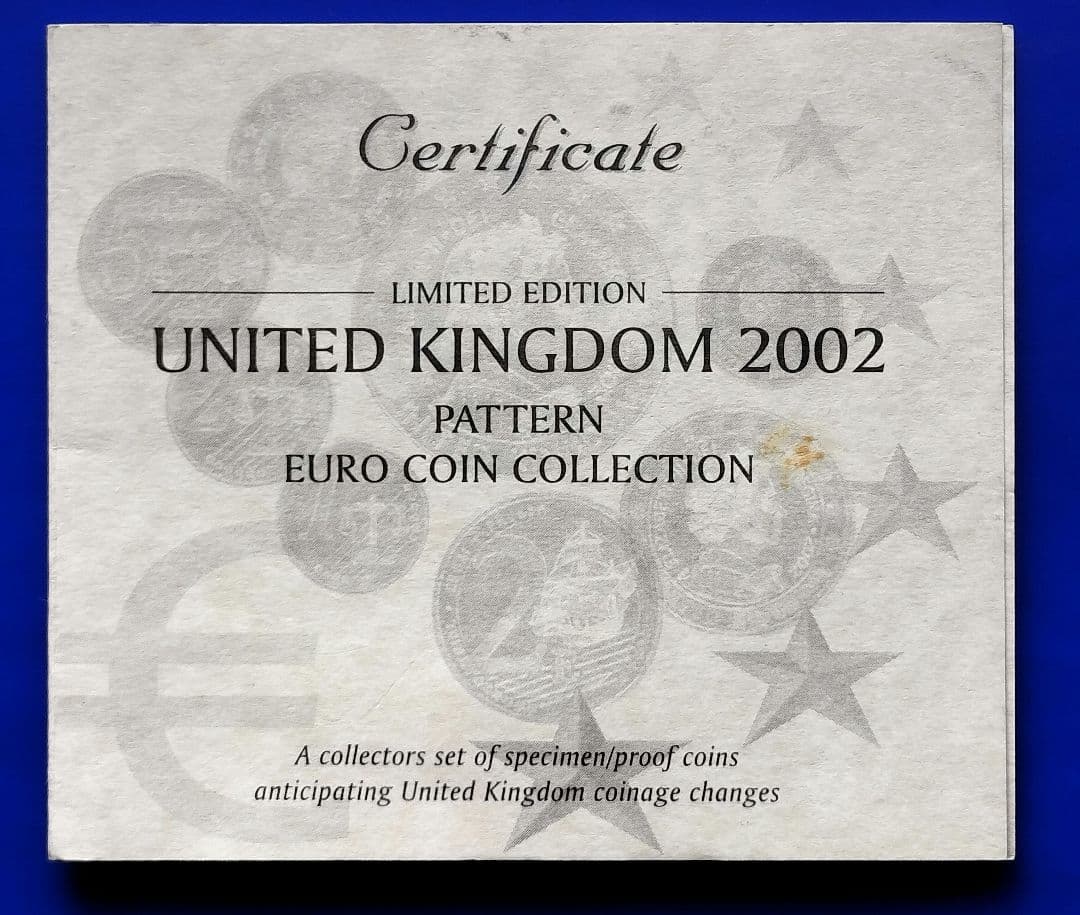 コレクション EURO COIN COLLECTION-UNITED KINGDOM 2002